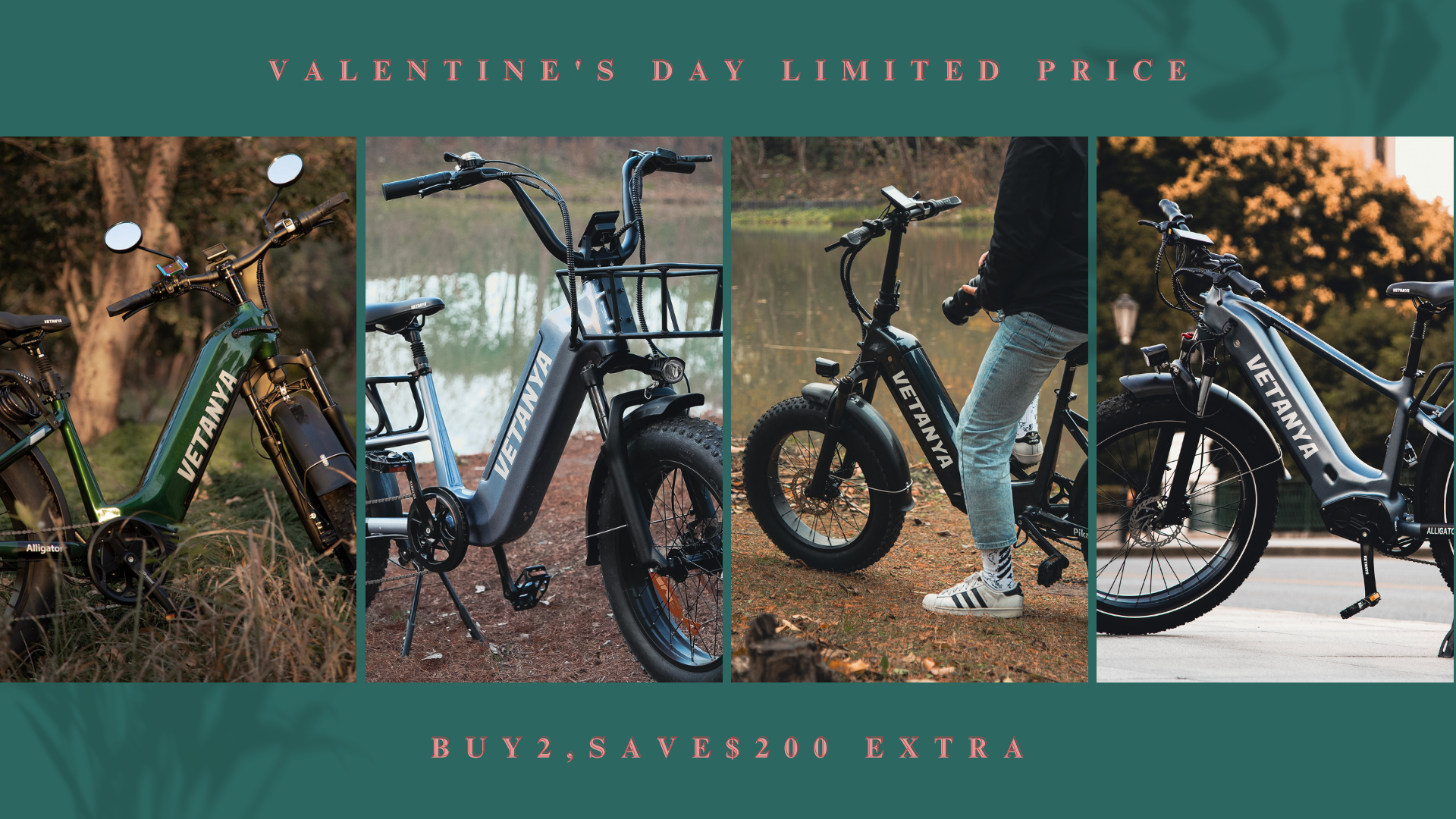 Best Valentine's Day Gift | Vetanya Electric Bikes for Your Valentine's Celebration