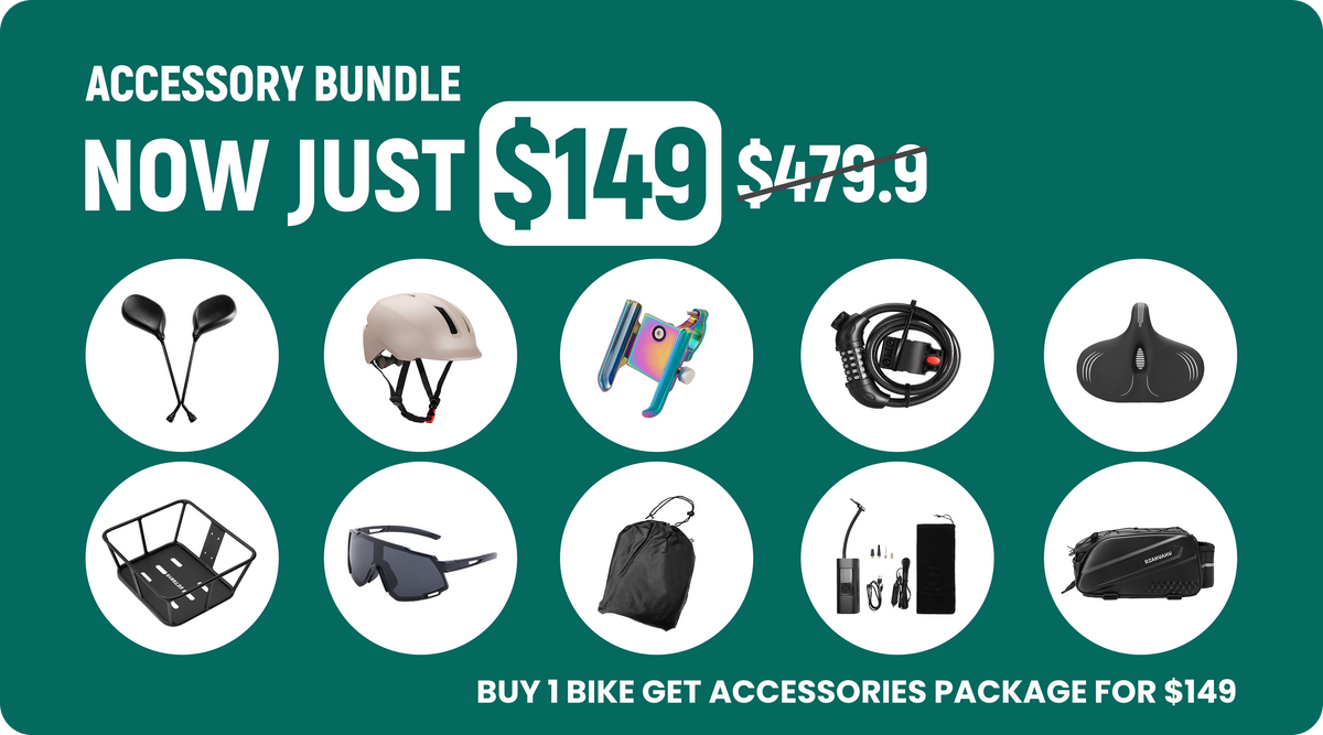 Vetanya ebike Accessory Bundle