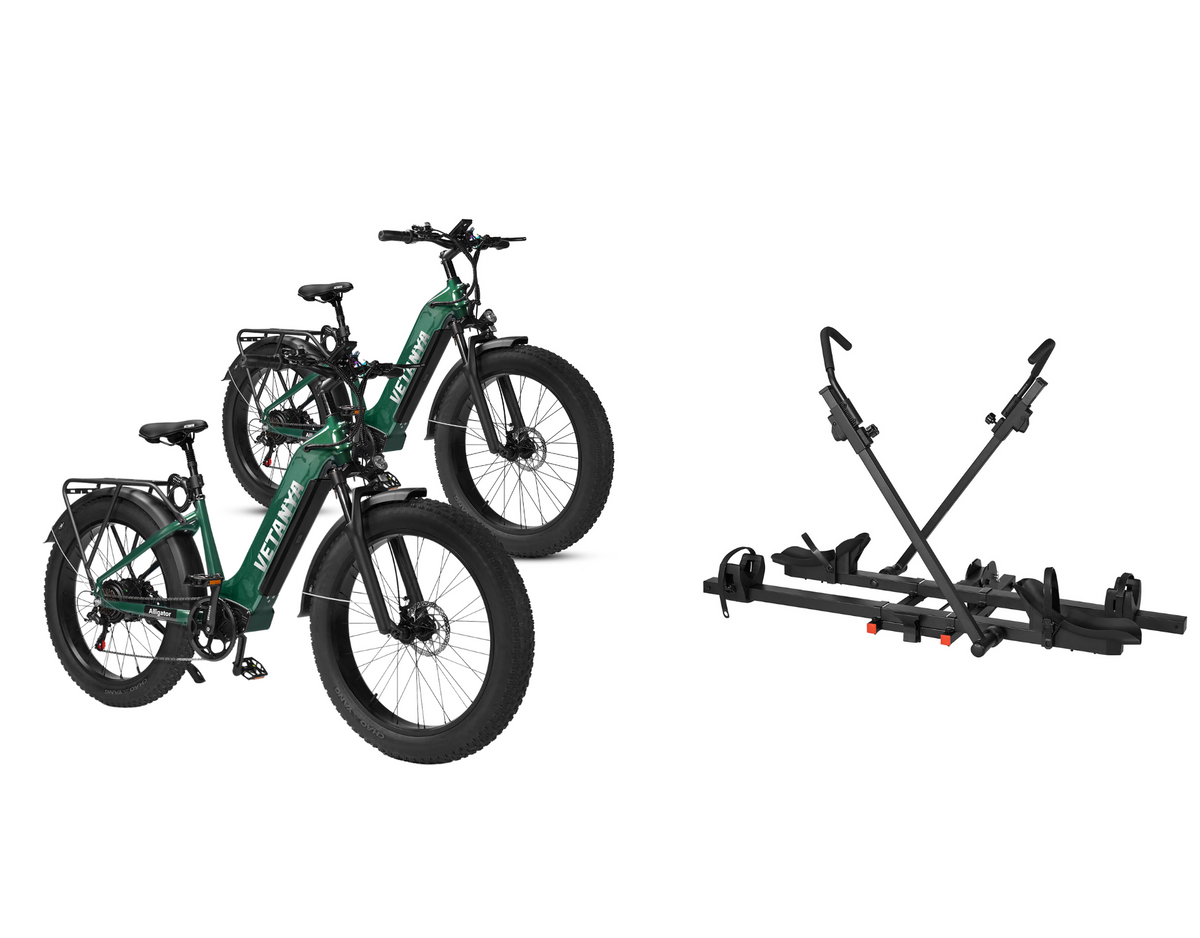 Alligator Double+Hitch Rack Bundle